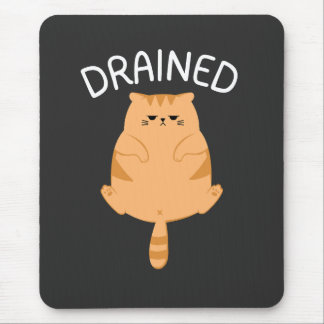 Tapis de souris Chat Vidé pour Journées de Batteri