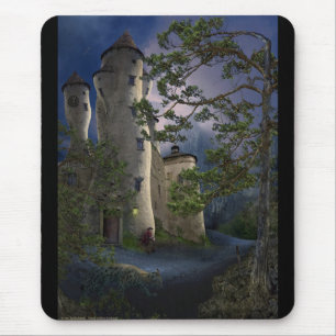 Tapis De Souris Château - attendant - de Mousepad aliéné