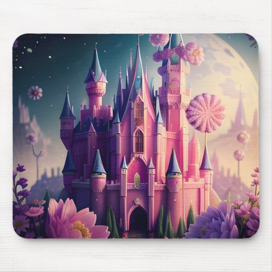 Tapis De Souris Château de Bonbons Un (Devant)