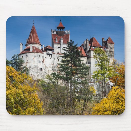 Tapis De Souris Château de Bran en Roumanie mousepad (Devant)