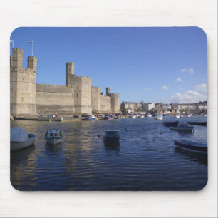 Tapis De Souris Château de Caernarfon, Gwynedd, Pays de Galles 2