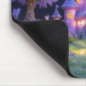Tapis De Souris Château de Fairy de la Lavande Cachée Grove (Coin)