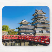 Tapis De Souris Château de Matsumoto et pont (Devant)
