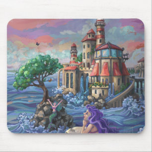 Tapis De Souris Château de Mermaid