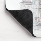 Tapis De Souris Château de Mir en Biélorussie Architecture (Coin)