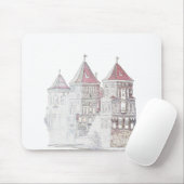 Tapis De Souris Château de Mir en Biélorussie Architecture (Avec souris)