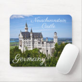 Tapis De Souris Château de Neuschwanstein Allemagne (Avec souris)