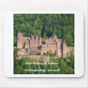 Tapis De Souris Château de Neuschwanstein Francfort & Citation all