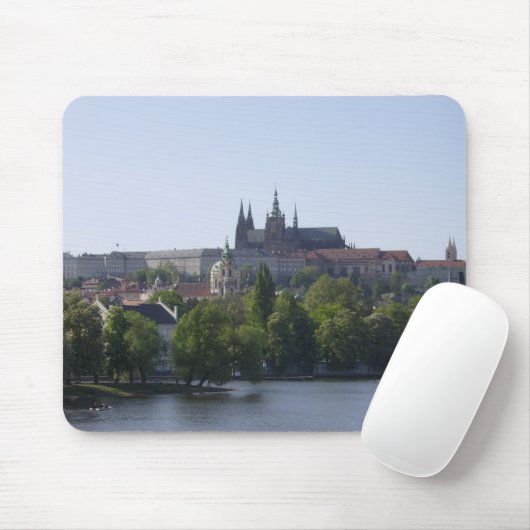 Tapis De Souris Château de Prague Mousepad (Avec souris)