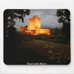 Tapis De Souris Château de Ross la nuit