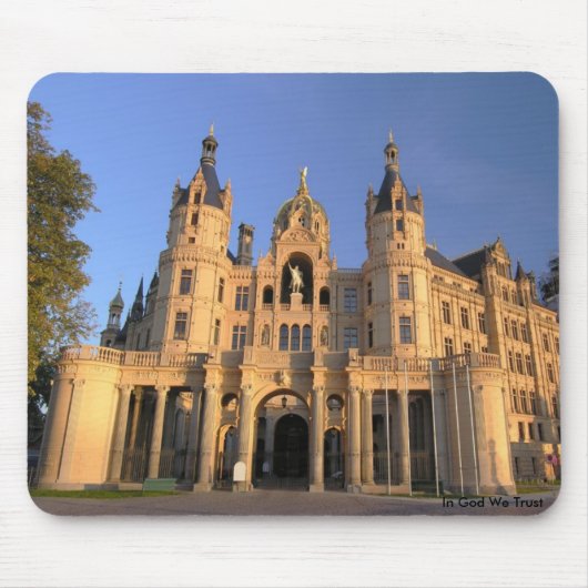 Tapis De Souris Château de Schwerin en Allemagne (Devant)