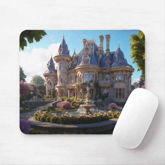 Tapis De Souris Château de Splendor victorien (Avec souris)