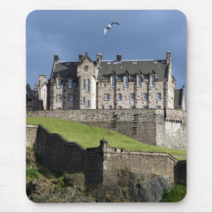 Tapis De Souris château d'édimbourg oiseau