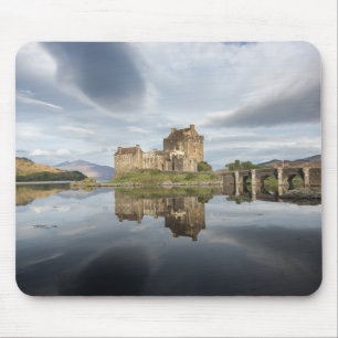 Tapis De Souris Château d'Eilean Donan avec la réflexion en Ecos