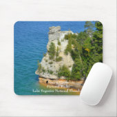 Tapis De Souris Château des mineurs à Pictured Rocks (Avec souris)