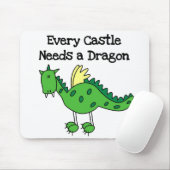 Tapis De Souris Château Dragon (Avec souris)
