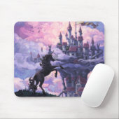 Tapis De Souris Château Licorne (Avec souris)