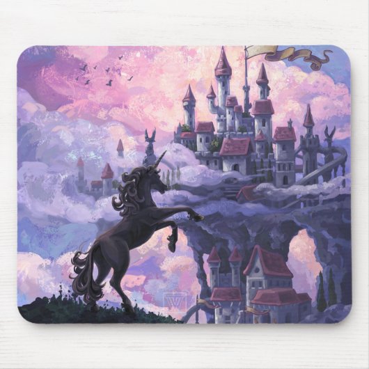 Tapis De Souris Château Licorne (Devant)