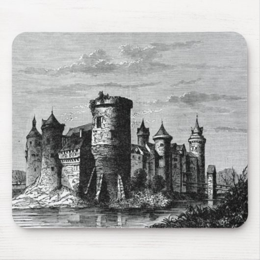 Tapis de souris Château Médiéval (Devant)