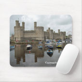 Tapis De Souris Château Mousepad de Caernarfon (Avec souris)