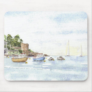Tapis De Souris Château" Mousepad "de Polruan