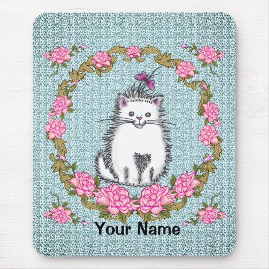 Tapis de souris chaton bébé chat (Devant)