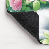 Tapis De Souris Chaton blanc sucré personnalisé Napping (Coin)