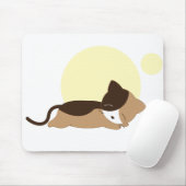 Tapis De Souris Chaton couchant (Avec souris)