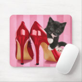 Tapis De Souris Chaton dans la chaussure (Avec souris)