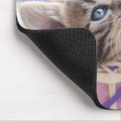 Tapis De Souris Chaton dans un panier (Coin)