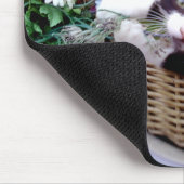Tapis De Souris Chaton dans un panier (Coin)
