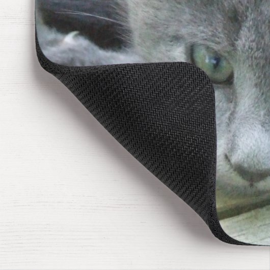 Tapis De Souris Chaton gris Mousepad (Coin)