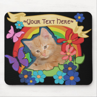 Tapis De Souris Chaton mignon avec le rouleau Mousepad