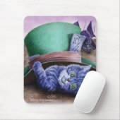 Tapis De Souris Chaton Mousepad de Cheshire (Avec souris)