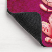 Tapis De Souris Chaton rose de sucre de zombi (Coin)