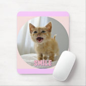 Tapis De Souris Chaton souriant (Avec souris)