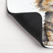 Tapis De Souris Chaton tabby aquarelle (Coin)