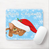 Tapis De Souris Chaton vacances (Avec souris)