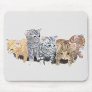 Tapis De Souris Chatons adorables