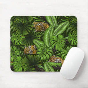 Tapis De Souris Chatons de la jungle