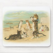 Tapis De Souris Chatons de plage (Devant)