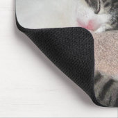 Tapis De Souris Chatons doux de sommeil (Coin)