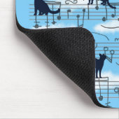 Tapis De Souris chatons musicaux (Coin)