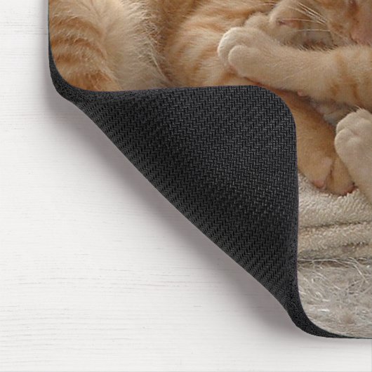 Tapis De Souris Chatons oranges (Coin)