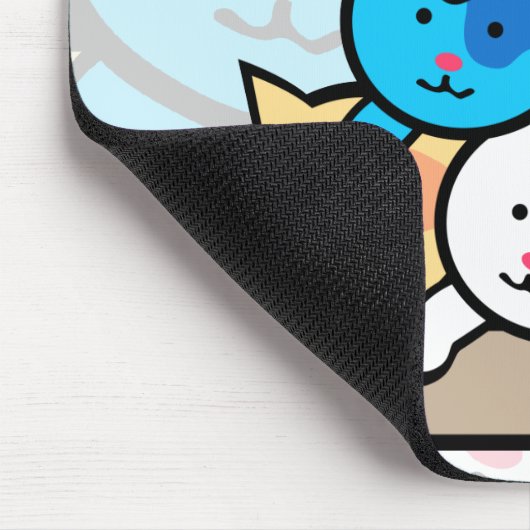 Tapis De Souris Chats (Coin)