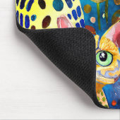 Tapis De Souris Chats abstraits cool (Coin)