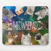 Tapis De Souris Chats amusants | Meowsepad Cute Cat Breeds Mouse P (Devant)