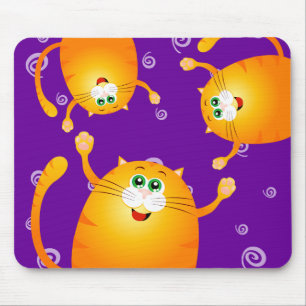 Tapis De Souris Chats amusants, mousepad