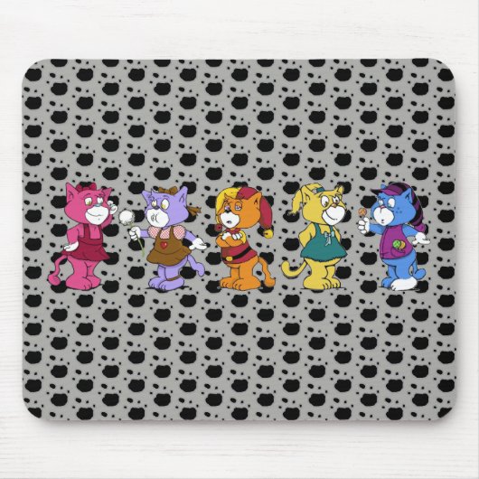 Tapis De Souris Chats Boomi (Devant)