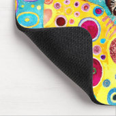 Tapis De Souris Chats cools abstraits fous (Coin)